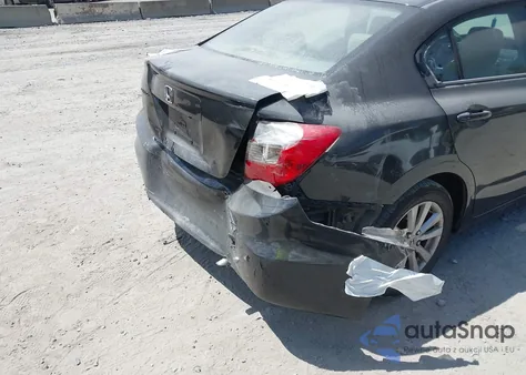 2012 Honda Civic Ex z USA, uszkodzony, nr VIN 2HGFB2F80CH548207